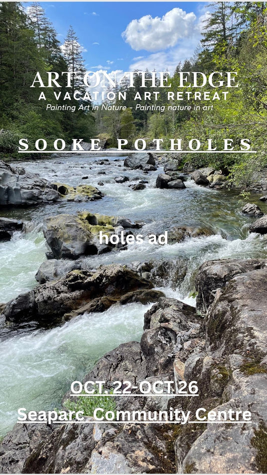 Class Art On the Edge Sooke Potholes
