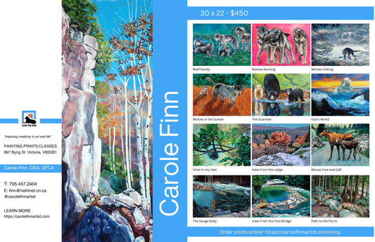 FINE ART PRINT CATALOGUE PAGE ONE