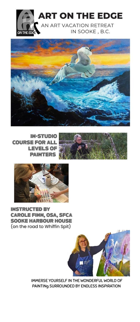 ART ON THE EDGE _ Four Day Vacation Retreat_Oct,20-23,2025 PG.ONE